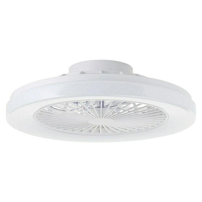 Brilliant Plafondventilator SIANO met LED verlichting (Wit, 48 cm) | BAUHAUS