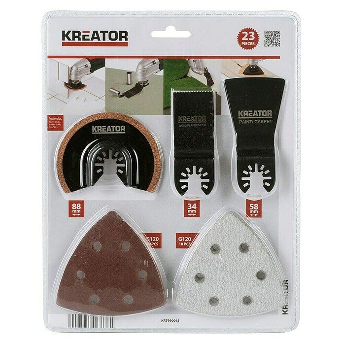 Kreator Kit de accesorios (23 pzs.) | BAUHAUS