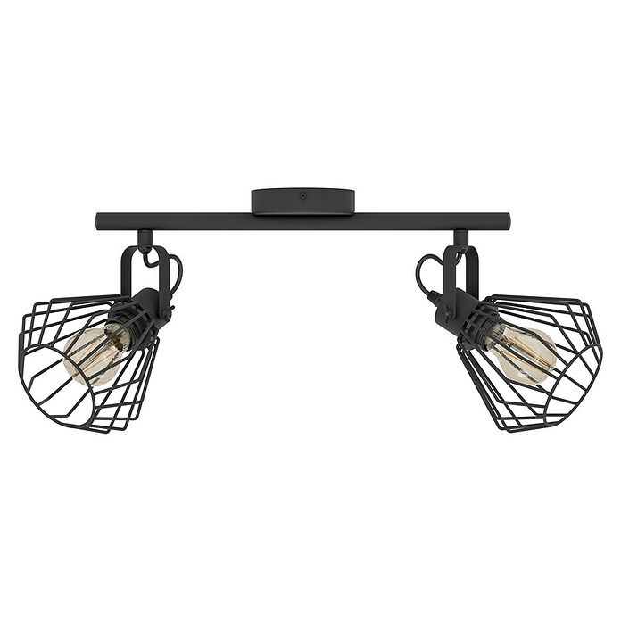 Eglo Deckenstrahler TABILLANO (L x B: 44 x 11 cm, Schwarz, E27, 2 Stk.) | BAUHAUS