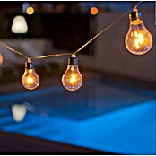 New Garden Lámpara decorativa solar Stella (Blanco cálido, Largo: 4,5 m, Transparente) | BAUHAUS