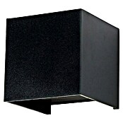 Eglo Aplique exterior LED Barcarola-E (4,5 W, 10,5 x 10,5 x 10 cm, Negro, IP44, Blanco neutro) | BAUHAUS