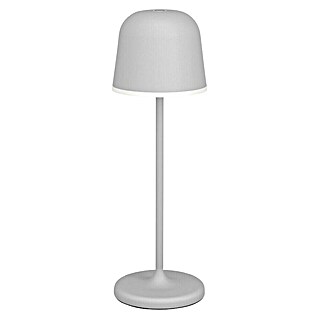 Eglo Lámpara de sobremesa a batería Mannera (2,2 W, Ø x Al: 11 x 34 cm, Gris, 200 lm, IP54)
