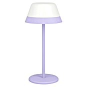 Eglo Lámpara de sobremesa a batería Meggiano (Ø x Al: 15 x 32 cm, Violeta, 1,5 W, IP54) | BAUHAUS