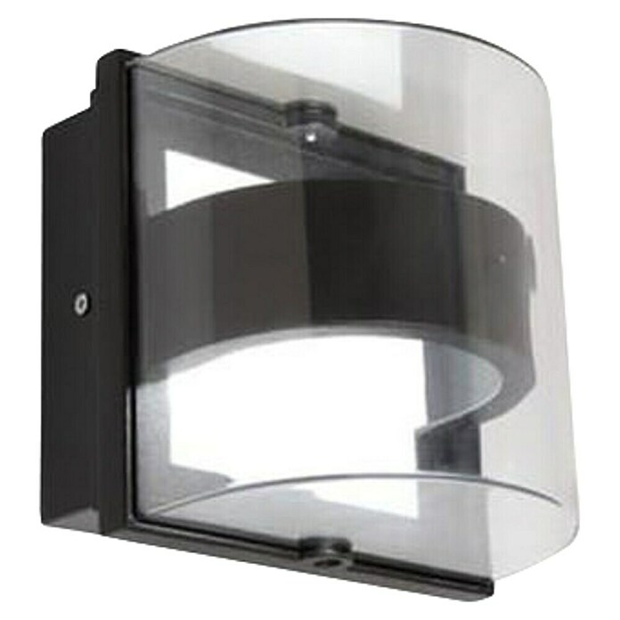 Lutec Aplique exterior LED Delta (2 luces, 6 W, Color de luz: Blanco cálido)
