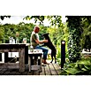 Philips Baliza exterior LED Parterre 77  (Negro, Altura: 77 cm, IP44)