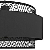 Eglo Pendelleuchte rund (40 W, Ø x H: 400 mm x 110 cm, Schwarz, E27) | BAUHAUS