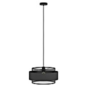 Eglo Pendelleuchte rund (40 W, Ø x H: 400 mm x 110 cm, Schwarz, E27) | BAUHAUS