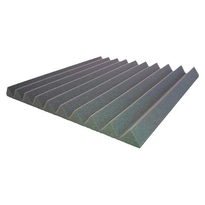 Bur2000 Placa absorbente acústica Silence Sierra (45 x 45 x 4,3 cm, Espuma de PU) | BAUHAUS