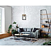 Eglo Lámpara colgante (40 W, L x An x Al: 18 x 18 x 110 cm, Negro/Marrón, E27) | BAUHAUS