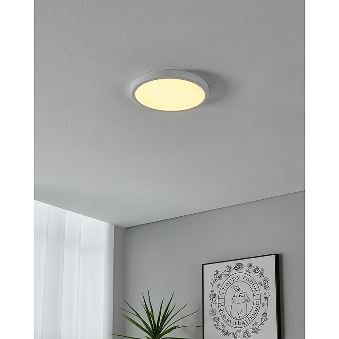 Eglo connect.z LED-Deckenleuchte FUEVA-Z (19,5 W, Weiß, Rund) | BAUHAUS