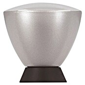 Siro Gumb za pohištvo  (Do x Š x V: 32 x 19 x 33 mm, Plastika, Srebrna) | 1150 - Möbelknöpfe und Griffe | AAEB - Möbelbeschläge | AAE - Beschläge | AA - Eisenwaren | A - Eisenwaren | BAUHAUS