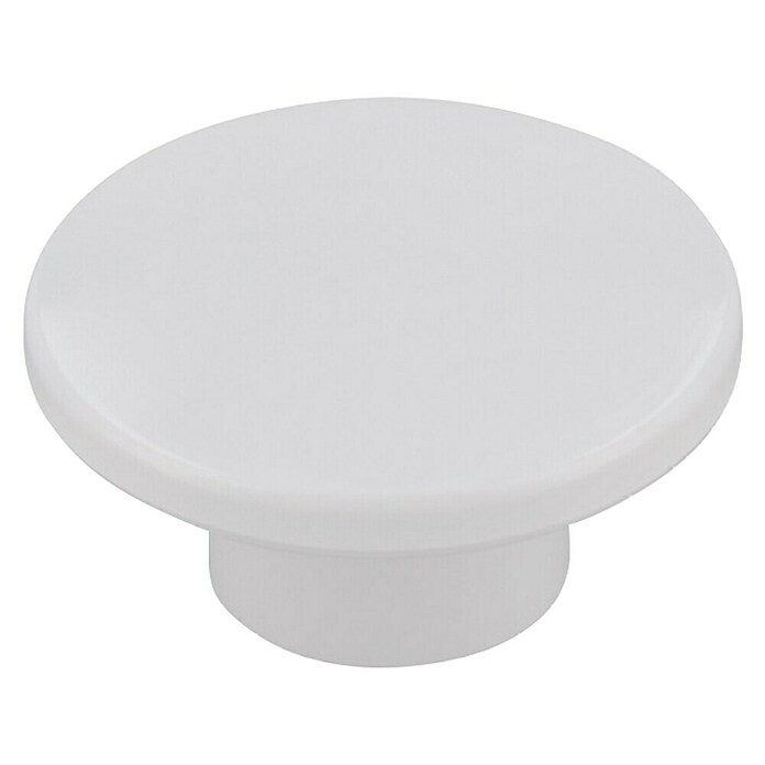 Siro Ručkica za namještaj  (D x Š x V: 35 x 18 x 19 mm, Plastika, Bijela) | BAUHAUS