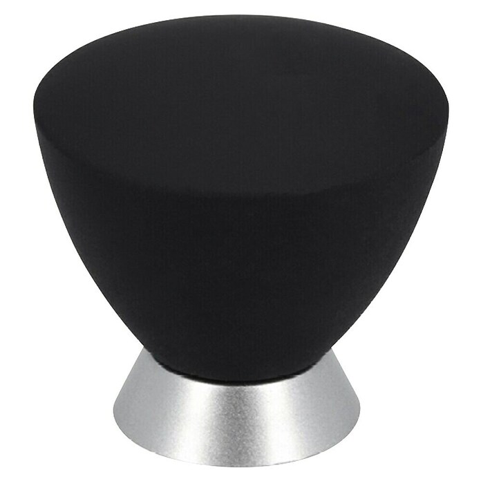 Siro Ručkica za namještaj  (D x Š x V: 32 x 19 x 33 mm, Plastika, Crna) | BAUHAUS