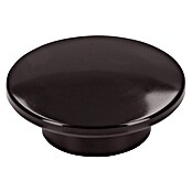 Siro Gumb za pohištvo  (Do x Š x V: 47 x 29 x 20 mm, Plastika, Črna) | 1150 - Möbelknöpfe und Griffe | AAEB - Möbelbeschläge | AAE - Beschläge | AA - Eisenwaren | A - Eisenwaren | BAUHAUS