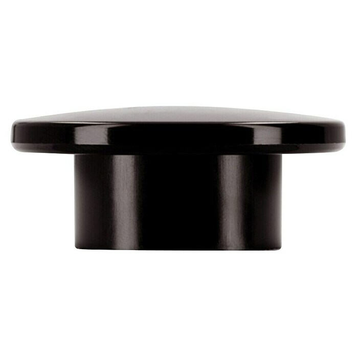Siro Gumb za pohištvo  (Do x Š x V: 47 x 29 x 20 mm, Plastika, Črna) | 1150 - Möbelknöpfe und Griffe | AAEB - Möbelbeschläge | AAE - Beschläge | AA - Eisenwaren | A - Eisenwaren | BAUHAUS