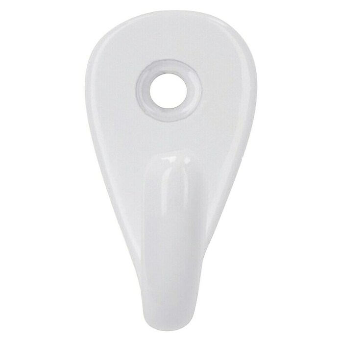 Siro Garderobna kuka  (D x Š x V: 35 x 18 x 27 mm, Bijela) | BAUHAUS