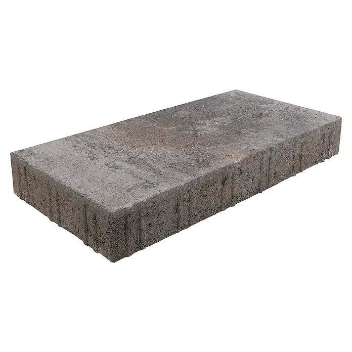EHL Pflasterstein Cortona - Muschelkalk, 60 x 30 x 8 cm, Rechteckig - Rechteckiger Betonpflasterstein in meliertem Grau-Braun. Ideal für Auffahrten oder Terrassen.