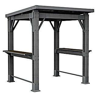 Keter Paviljon za roštiljanje Gazebo (212 x 198 x 243 cm, Plastika)
