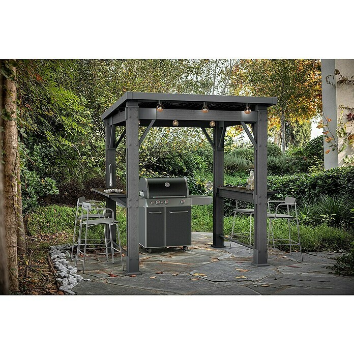 Keter Paviljon za roštiljanje Gazebo  (212 x 198 x 243 cm, Plastika) | BAUHAUS
