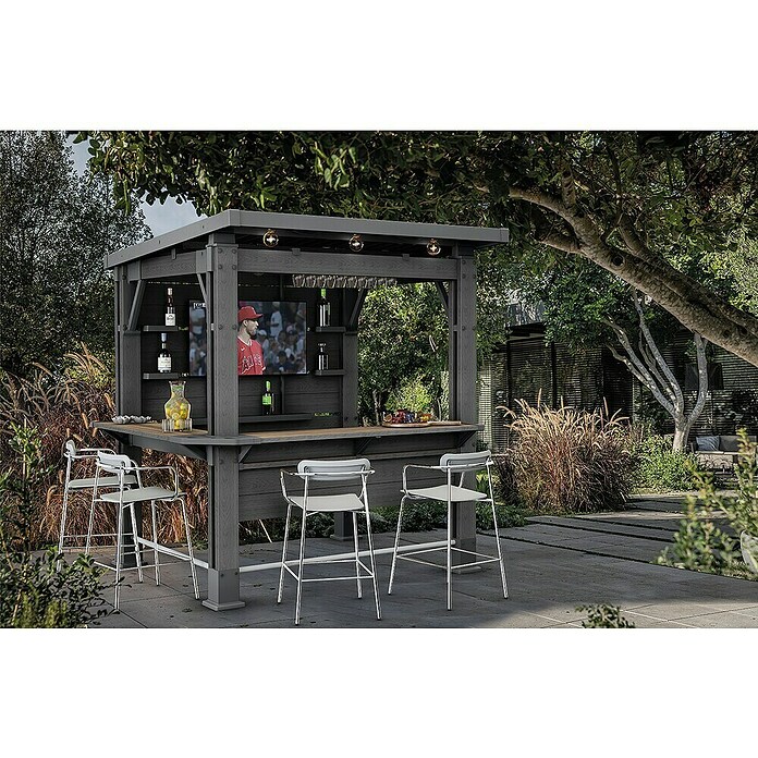 Keter Paviljon sa sjenilom za bar Gazebo  (212 x 198 x 243 cm, Plastika) | BAUHAUS