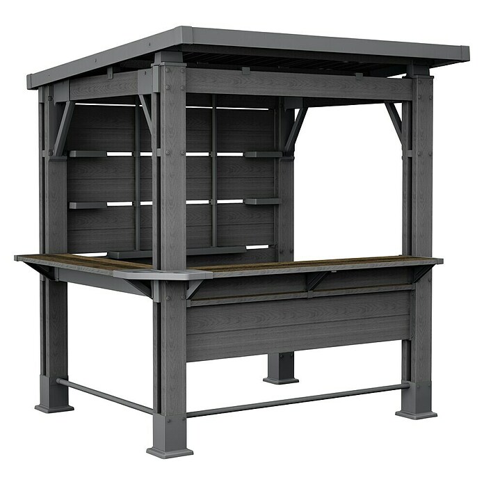 Keter Paviljon sa sjenilom za bar Gazebo  (212 x 198 x 243 cm, Plastika) | BAUHAUS