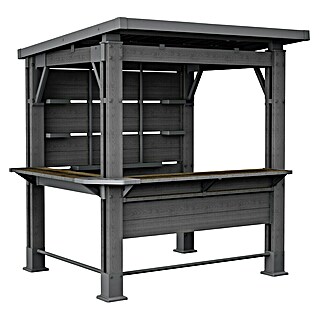 Keter Paviljon sa sjenilom za bar Gazebo (212 x 198 x 243 cm, Plastika)