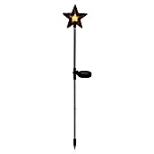 BAUHAUS Solar-Dekoleuchte Stern (0,12 W, L x B x H: 8,5 x 6 x 82 cm, Schwarz, IP44) | BAUHAUS