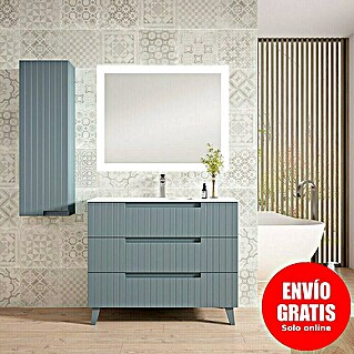 Mueble de lavabo Claire (L x An x Al: 45 x 80 x 81 cm, Azul)