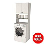 Meka Block Mueble auxiliar sobre lavadora (L x An x Al: 35,6 x 75 x 180 cm, Blanco) | BAUHAUS