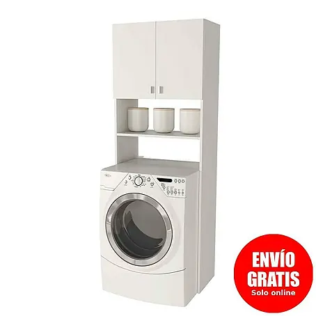Meka Block  Mueble auxiliar sobre lavadora