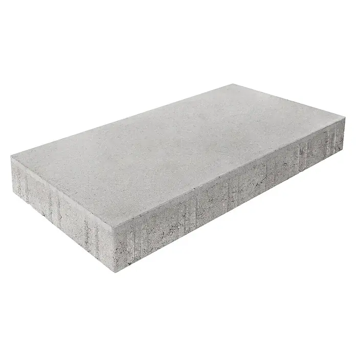 EHL Pflasterstein Cortona - Grau, 60 x 30 x 8 cm, Rechteckig - Rechteckige graue Betonpflasterplatte.