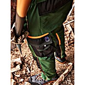 Terrax Workwear Arbeitshose (58, Forstgrün/Orange) | BAUHAUS