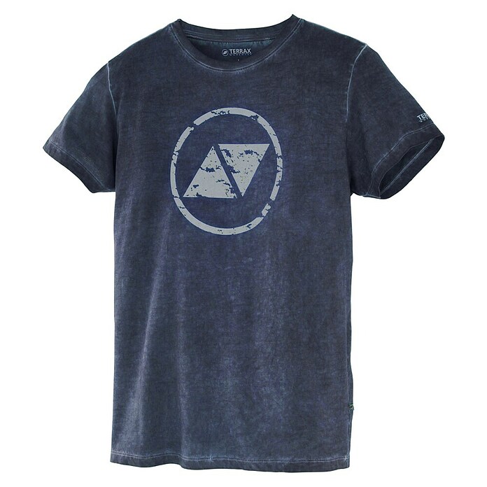 Terrax Workwear T-Shirt Vintage-Optik (XXXL, Dunkelblau) | BAUHAUS