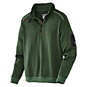 Terrax Workwear Sweatshirt Stricktroyer (Dunkelgrün/Schwarz, XL) | BAUHAUS