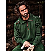 Terrax Workwear Sweatshirt Stricktroyer (Dunkelgrün/Schwarz, XL) | BAUHAUS