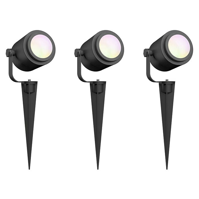 Calex Led-tuinspotset (Hoogte: 24 cm, IP44, 9 W) | BAUHAUS