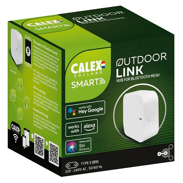 Calex Gateway Plug-In-Hub (Kunststof, 2,4 GHz, Bluetooth) | BAUHAUS