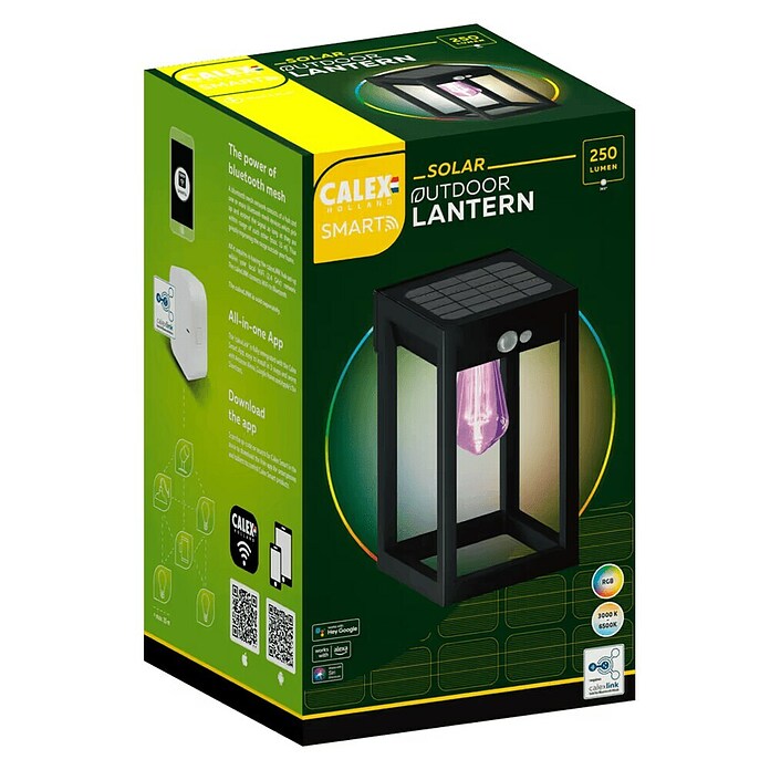 Calex Wandlantaarn voor buiten (l x b x h: 15 x 18 x 27 cm, IP54, 9 W) | BAUHAUS