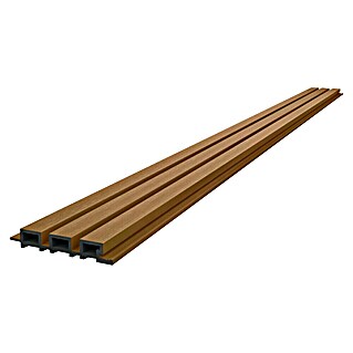 Dioco Revestimiento decorativo alistonado (L x An: 220 x 17 cm, Marrón cedar)