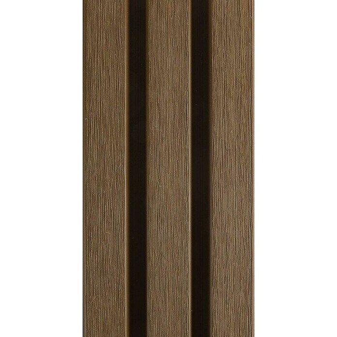 Dioco Revestimiento decorativo alistonado (L x An: 220 x 17 cm, Marrón) | BAUHAUS