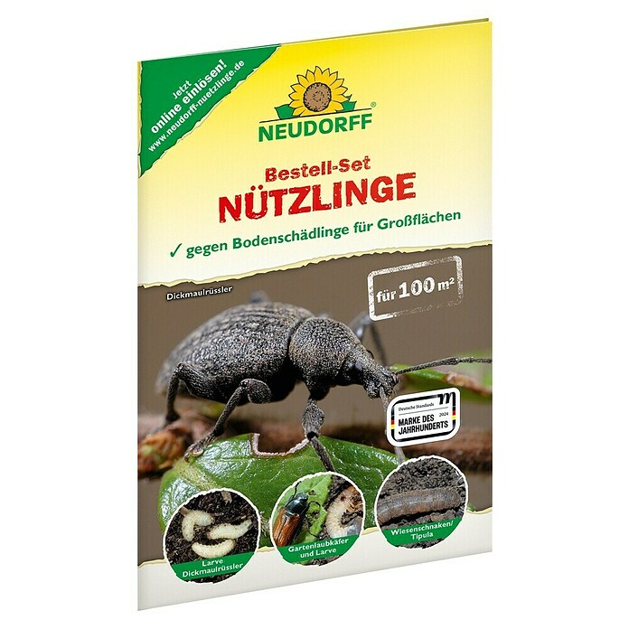 Neudorff Bestellkarte Nützlinge für Großflächen (Geeignet für: Bodenschädlinge, Max. Anwendungsfläche: 100 m²) | BAUHAUS