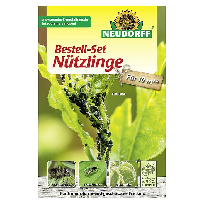 Neudorff Bestellkarte Nützlinge gegen Bodenschädlinge (Geeignet für: Bodenschädlinge, Max. Anwendungsfläche: 10 m²) | BAUHAUS