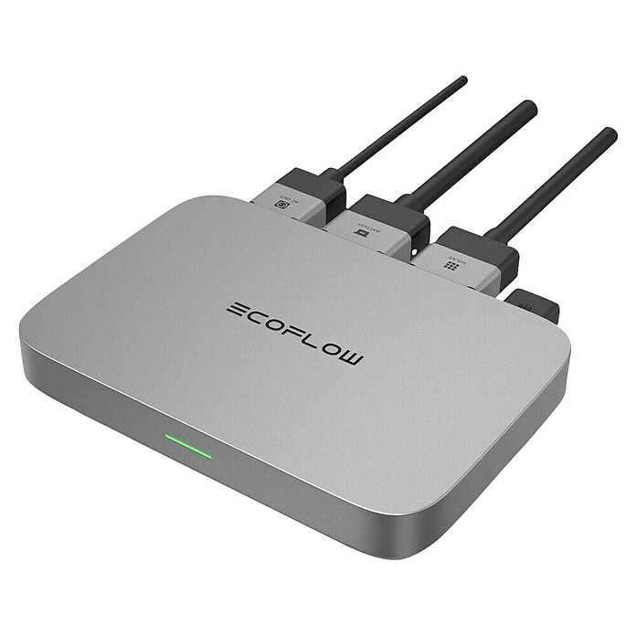 EcoFlow Balkonkraftwerk-Set BKW Delta 2 Max (Nennleistung: 2 400 W, L x B x H: 497 x 242 x 305 mm, IP67) | BAUHAUS