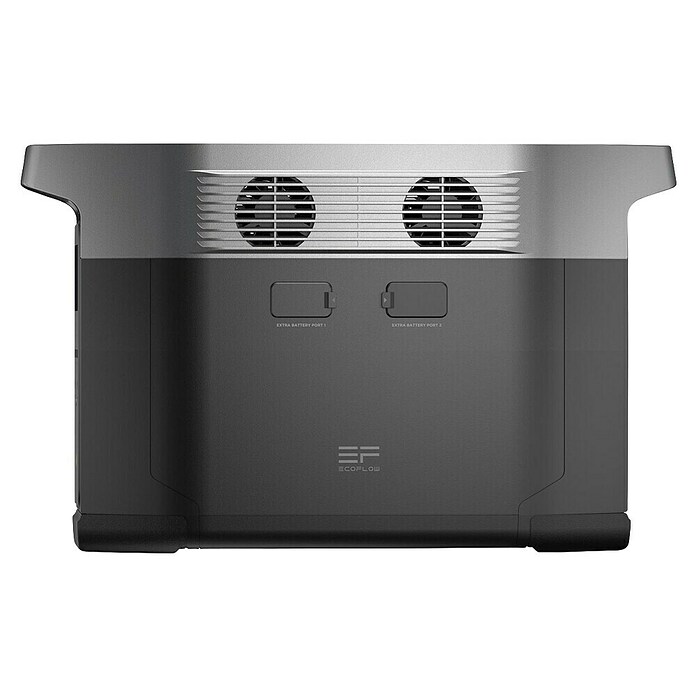 EcoFlow Balkonkraftwerk-Set BKW Delta 2 Max (Nennleistung: 2 400 W, L x B x H: 497 x 242 x 305 mm, IP67) | BAUHAUS