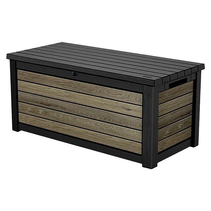 Keter Vrtna kutija za pohranu  (D x Š x V: 155 x 72 x 69,5 cm, Plastika, Smeđa, Crna) | BAUHAUS