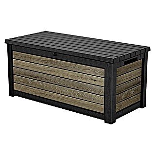 Keter Vrtna kutija za pohranu (D x Š x V: 155 x 72 x 69,5 cm, Plastika, Smeđa, Crna)