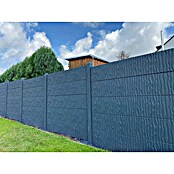 Beckers Betonzaun Zaunelement Standard River Motiv (200 x 38,5 cm, Beton, Betongrau) | BAUHAUS