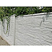 Beckers Betonzaun Zaunelement Klassik Toscana Motiv (184 x 26 cm, Beton, Betongrau) | BAUHAUS