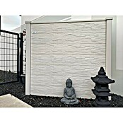 Beckers Betonzaun Zaunelement Klassik Rimini Motiv (184 x 26 cm, Beton, Betongrau) | BAUHAUS