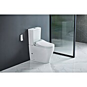 Pack de WC adosado Smart Vanda (Sin borde de descarga, Salida WC: Vertical, Con mando a distancia, Blanco) | BAUHAUS
